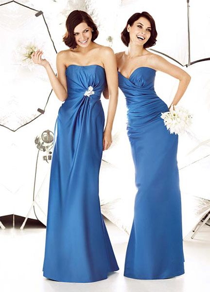 impressions 02- royal blue strapless