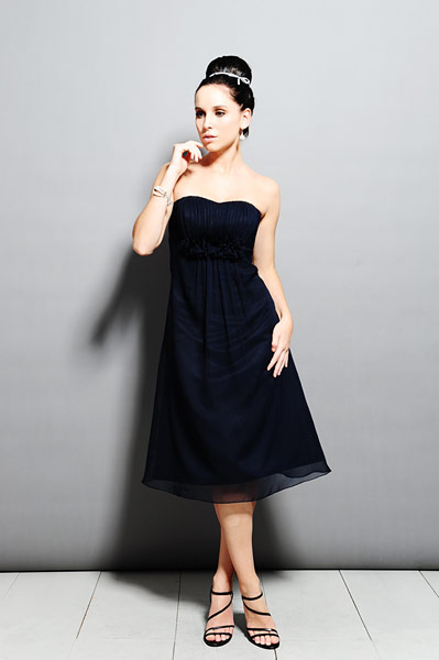saison 103- navy blue strapless