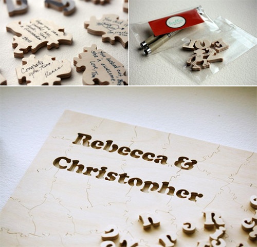Fingerprint guest book!