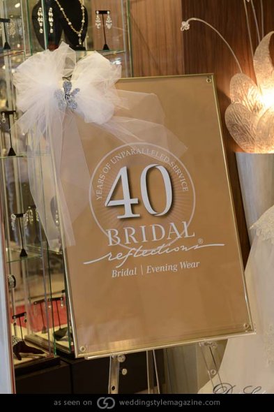 Bridal Reflections 40th Anniversary Event