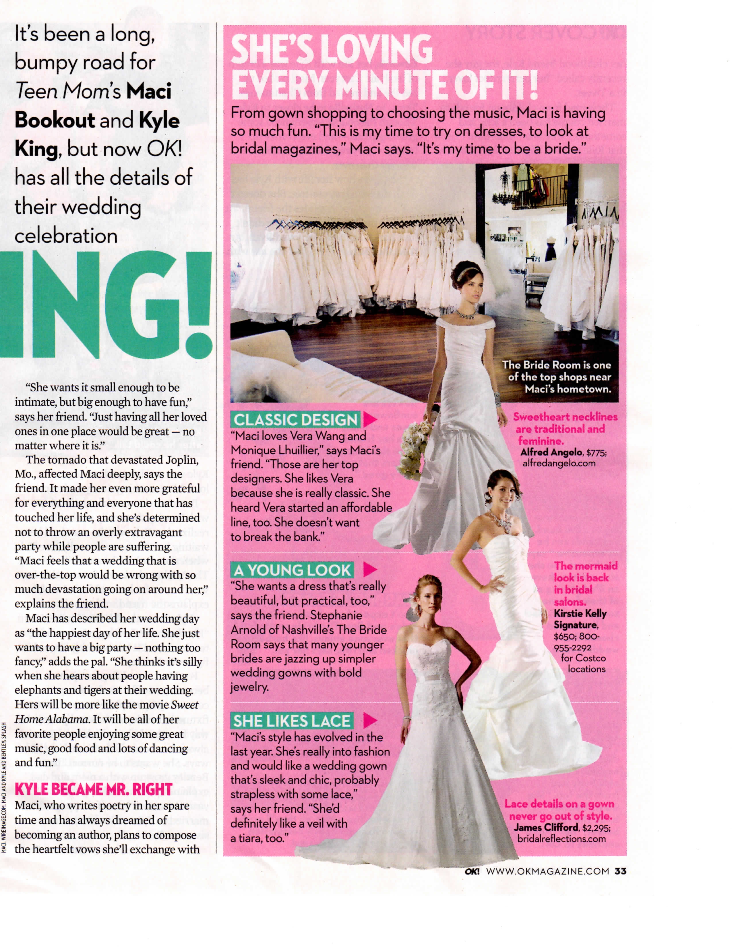 Maci’s Dream Wedding Article Page 2