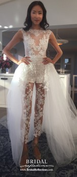 Ines Di Santo Ciana with tulle skirt