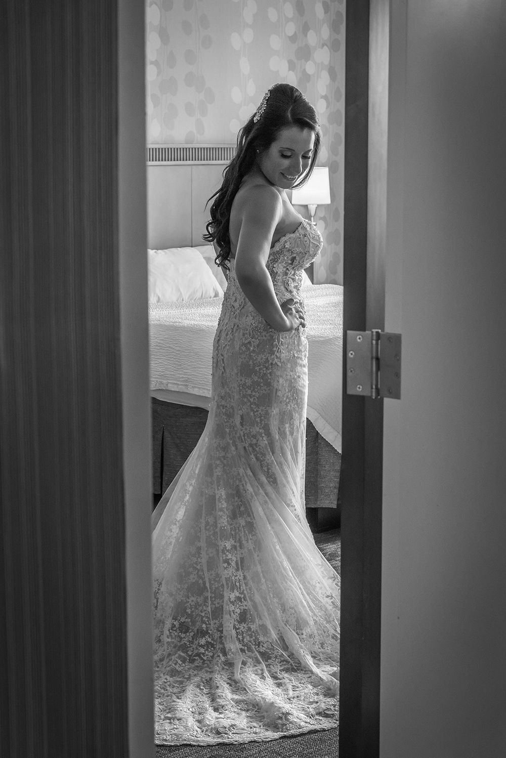 Real Bride Crystal Eve of Milady Wedding Gown Bridal Reflections