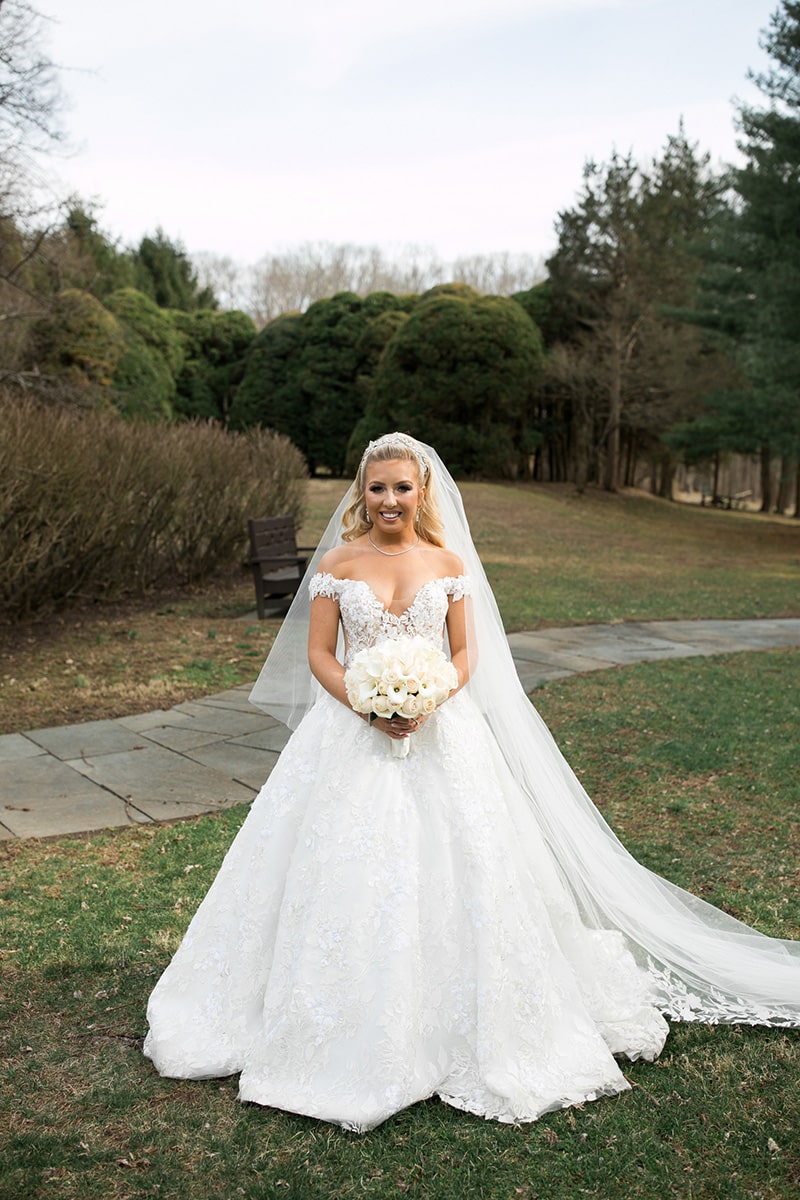 Real Bride Andrea | Ysa Makino Wedding Dress | Bridal Reflections
