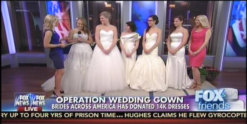 Brides across America on Fox and Friends